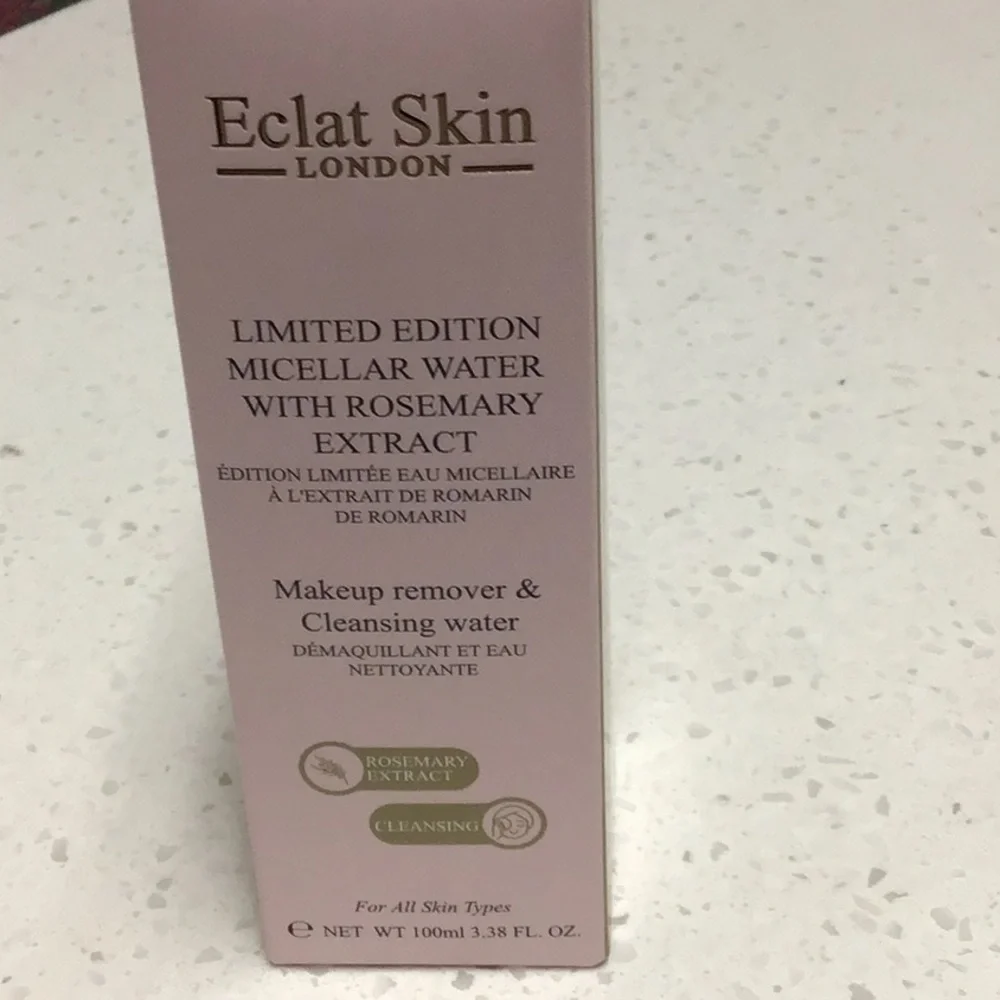 Eclat Skin Limited Edition Micellar Water with Rosemary Extract+Reusable…